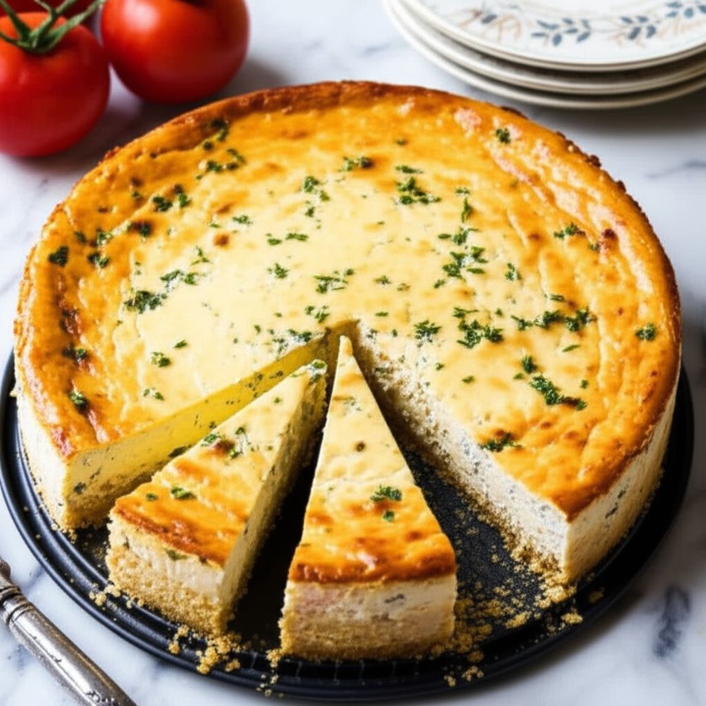 Savory Summer Cheesecake