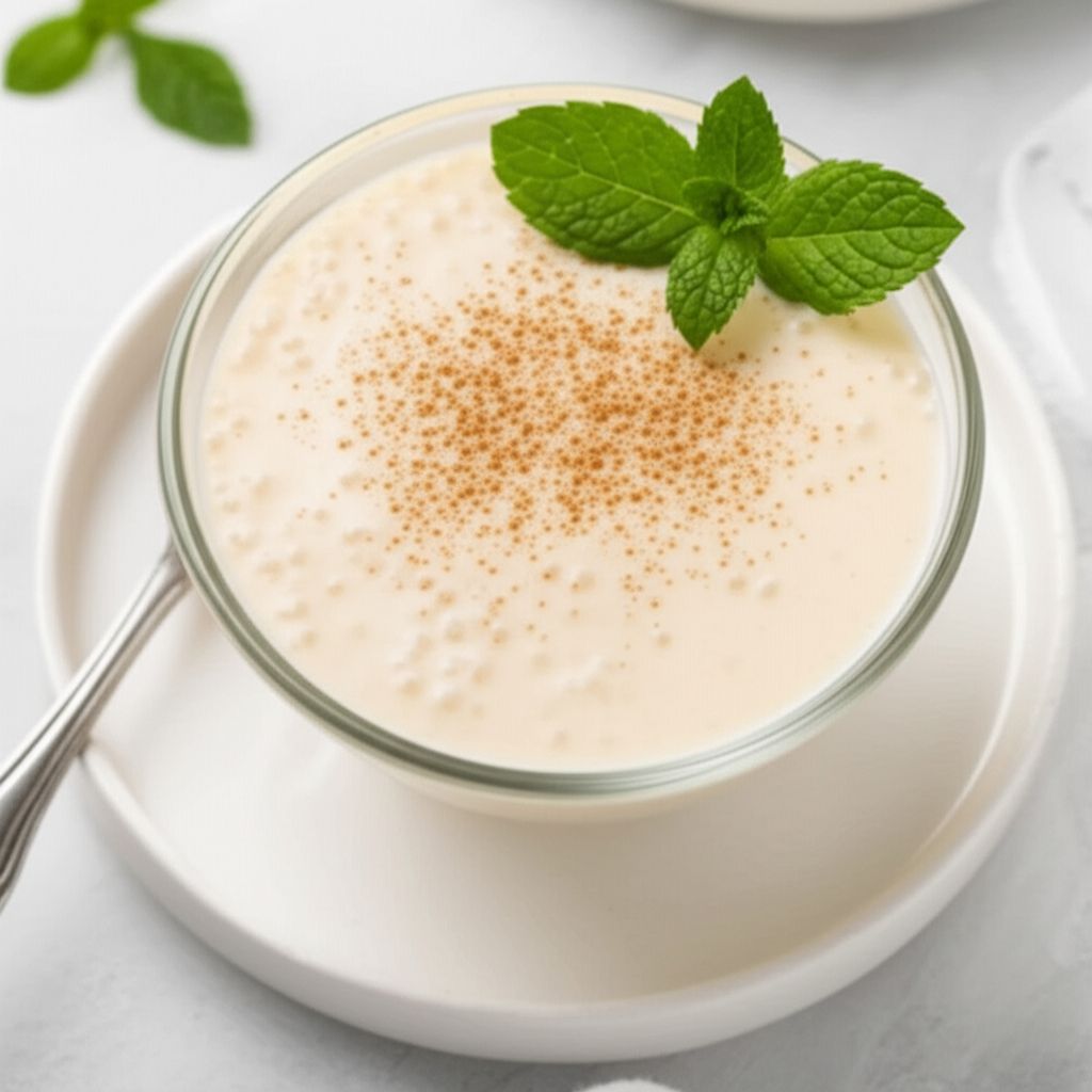 Slow Cooker Vanilla Tapioca Pudding