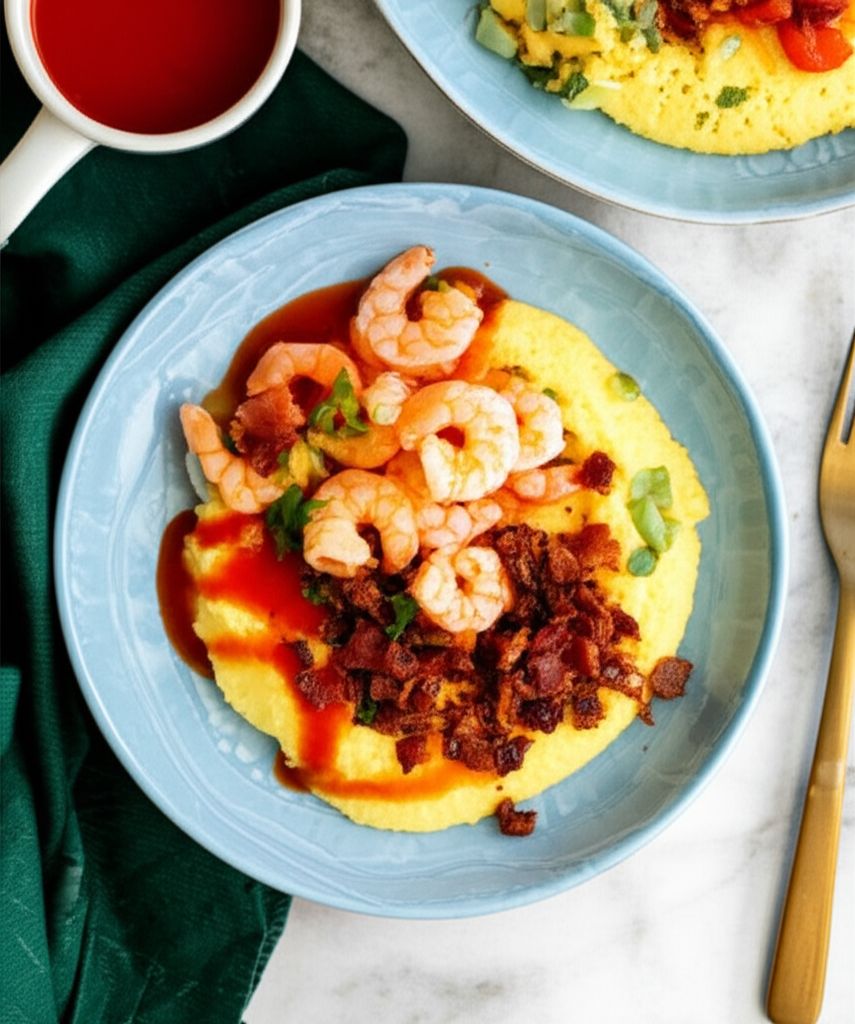 South of the Border Shrimp and Grits