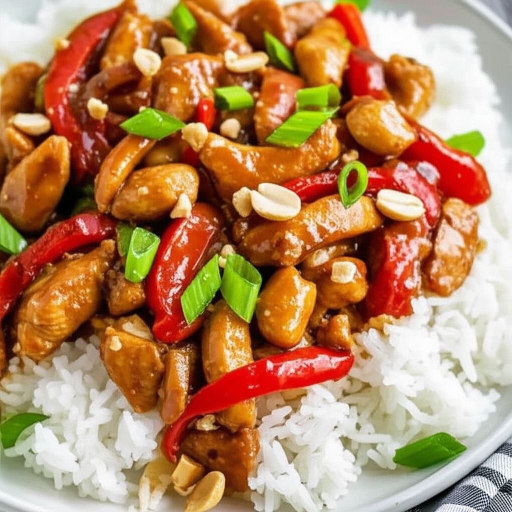 Spicy Peanut Chicken Stir-Fry