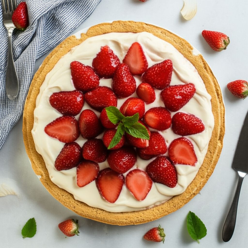 Summery Strawberry Pie