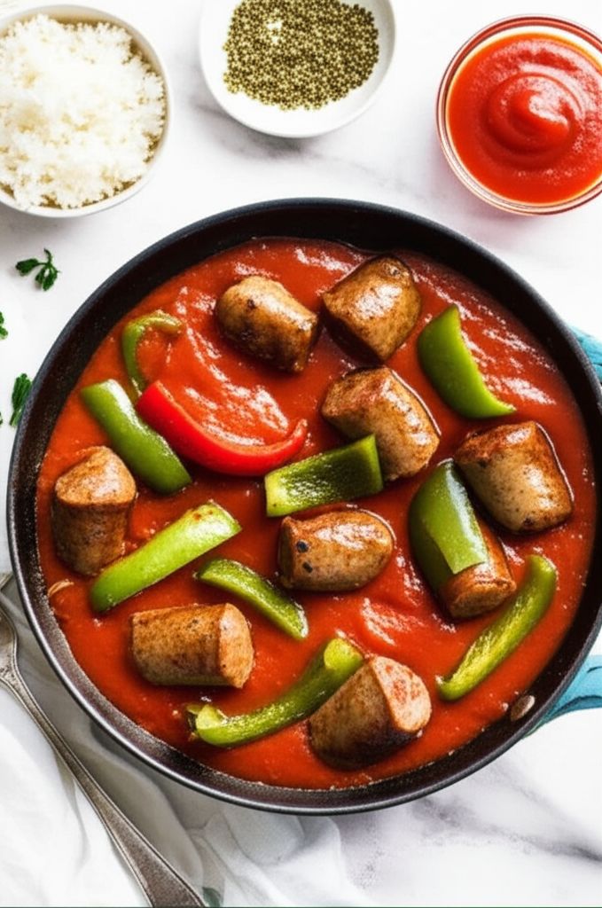 Super-Easy Sausage and Peppers