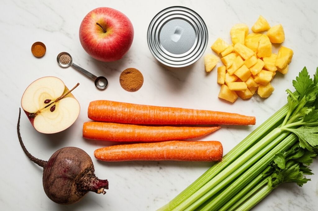 Tropical Carrot-Apple Juice