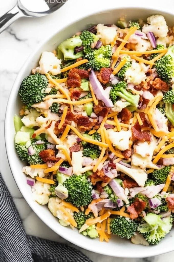 Vegetarian Bodacious Broccoli Salad