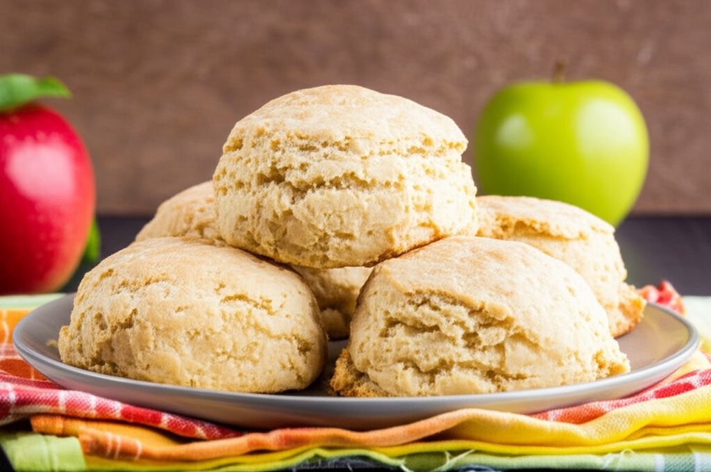Whole Wheat Applesauce Biscuits