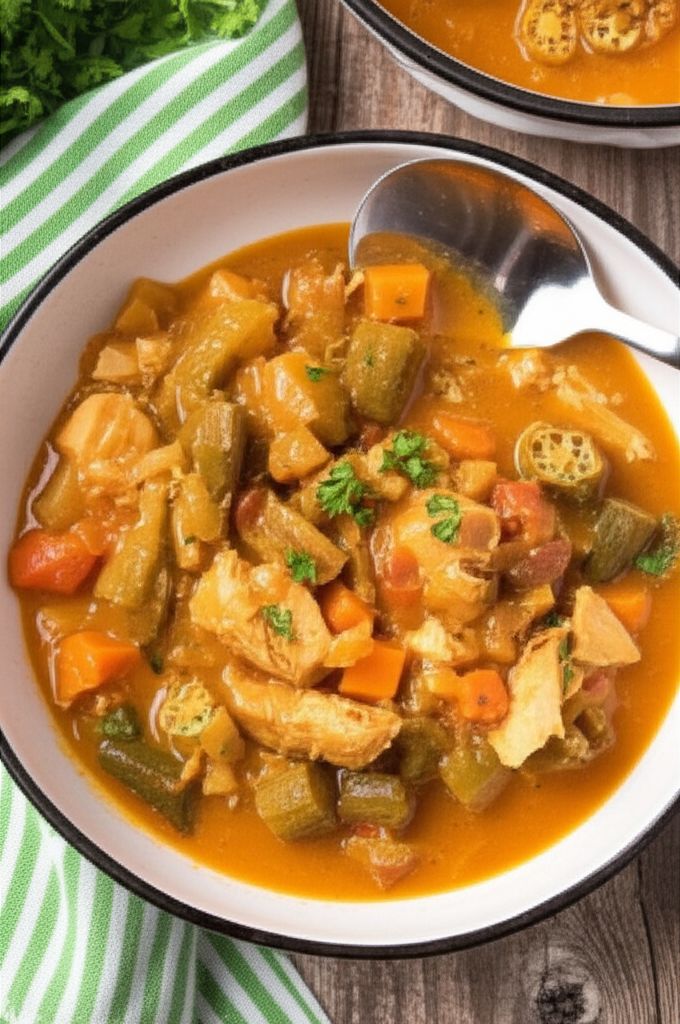 Zimbabwean Chicken and Vegetable Soup