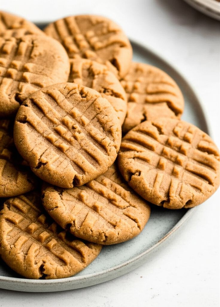 4-Ingredient Keto Peanut Butter Cookies