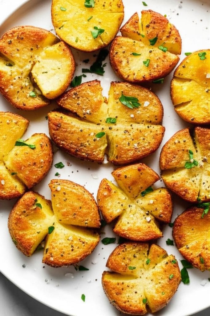Air Fryer Smashed Potatoes
