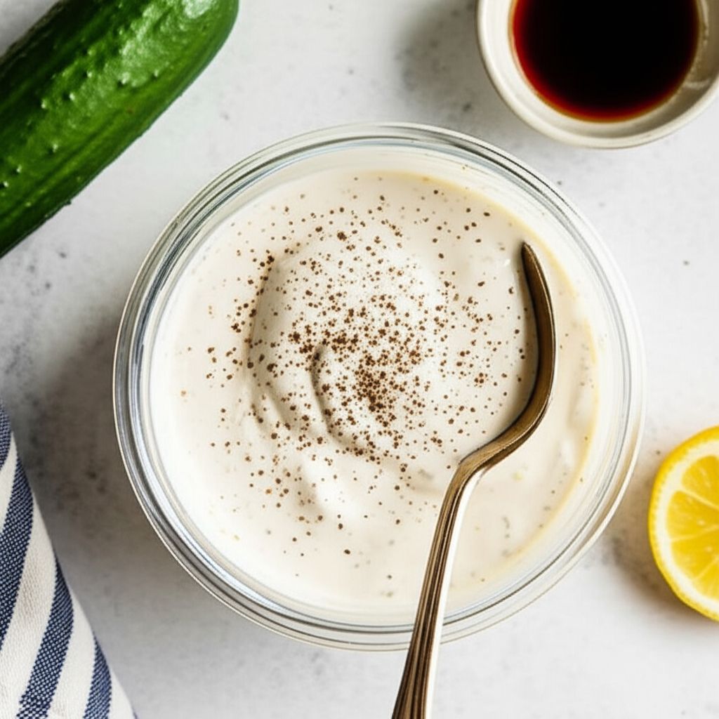 American-Style Creamy Greek Dressing