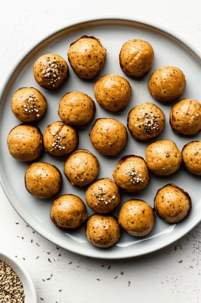 Ancient Honey Cakes (Rice Flour Cookies with Nuts or Poppy Seeds)