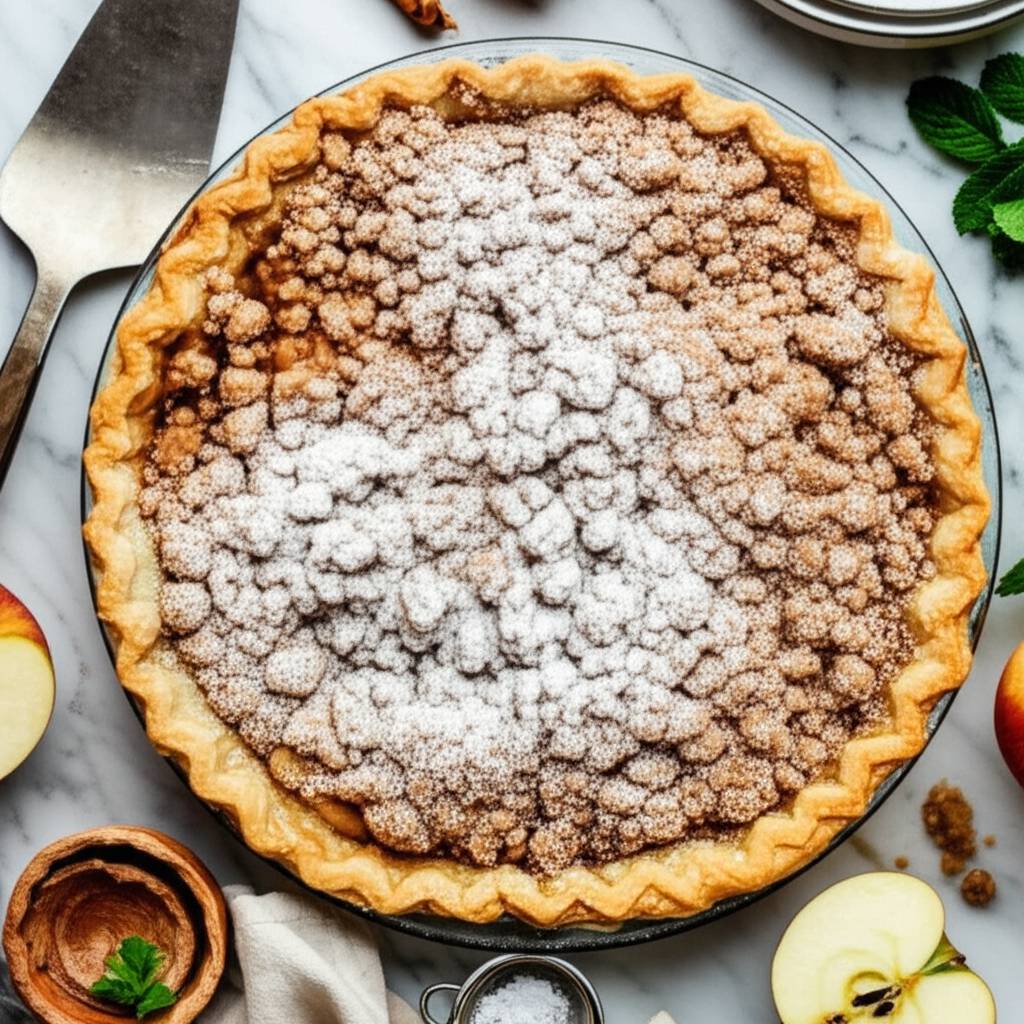 Apple Crumble Pie