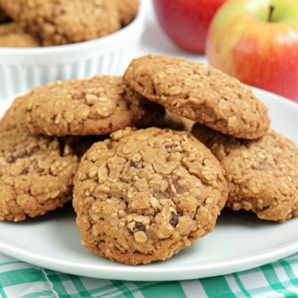 Apple Oatmeal Cookies