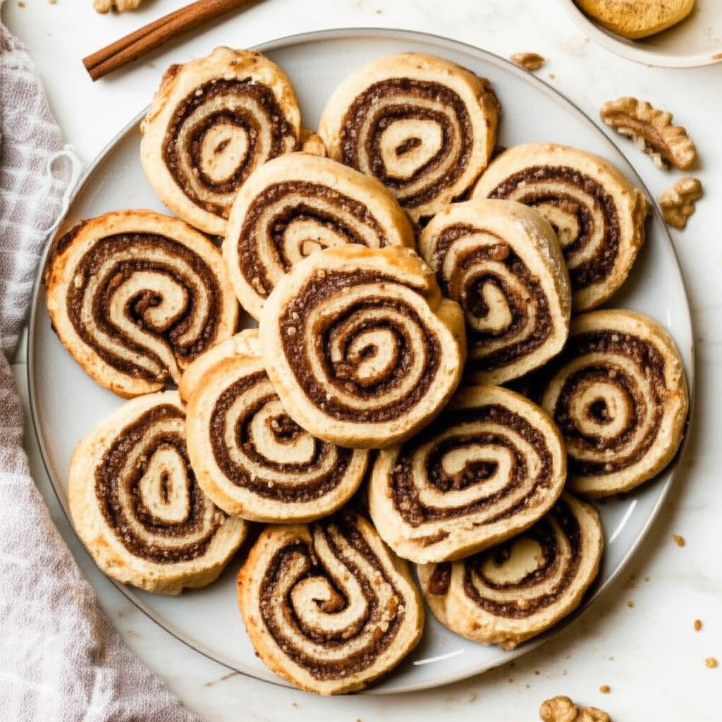 Baklava Pinwheel Cookies