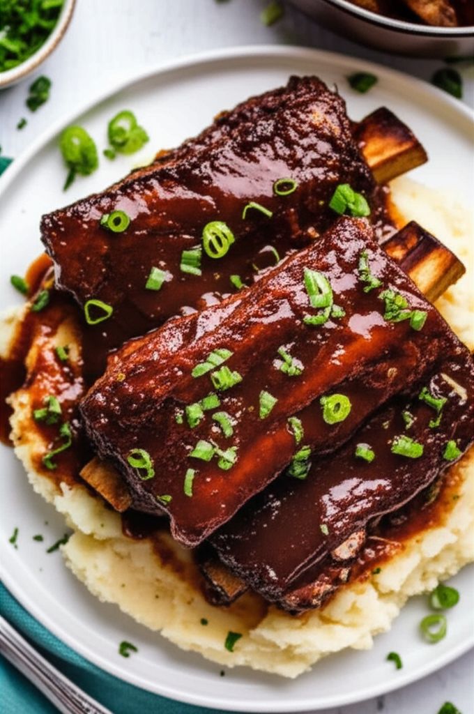 Barbeque Style Braised Short Ribs
