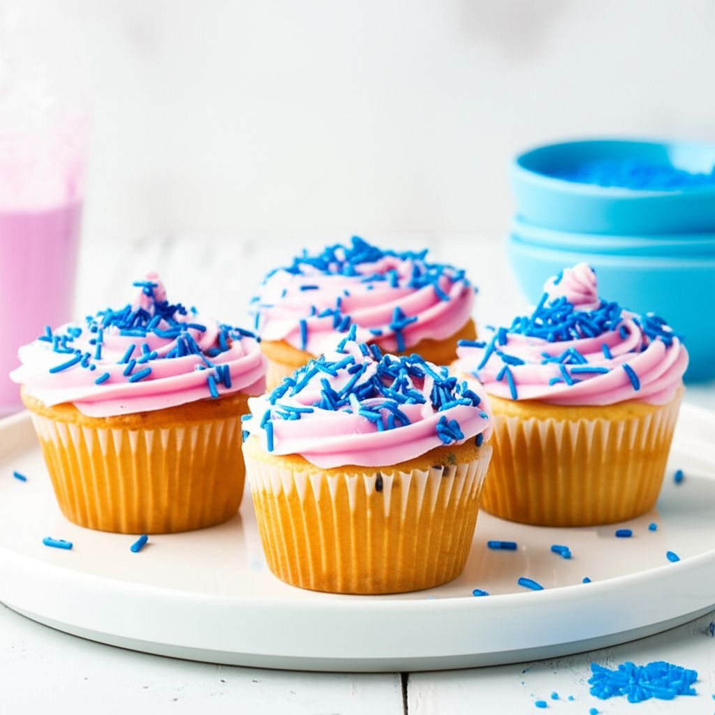Best Gender Reveal Cupcakes Ever!