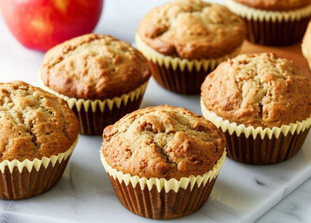 Bran Muffins with Applesauce