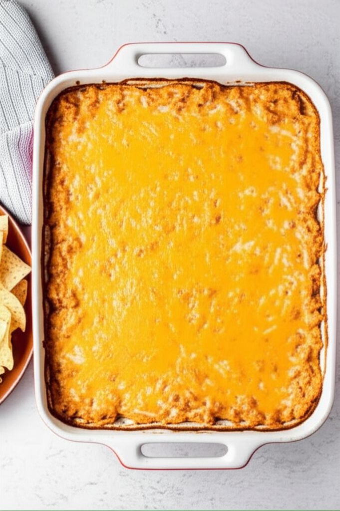 Buffalo Ranch Chicken and Cheese Dip