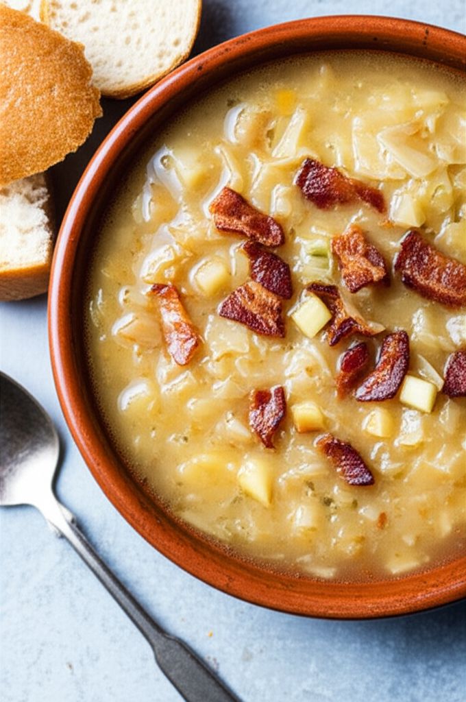 Cabbage Apple Soup