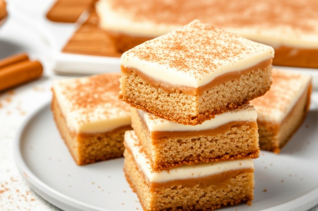 Caramel Snickerdoodle Bars