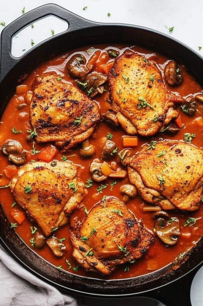 Chicken Chasseur