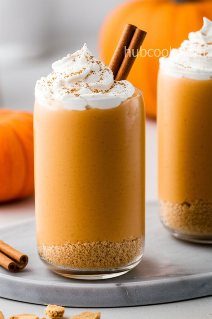 Creamy Pumpkin Pie Smoothie Shake