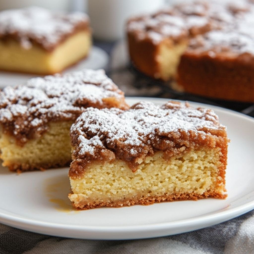 Dairy-Free Cinnamon Streusel Coffee Cake