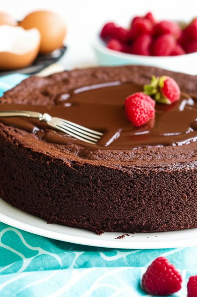 Easy Flourless Chocolate Cake