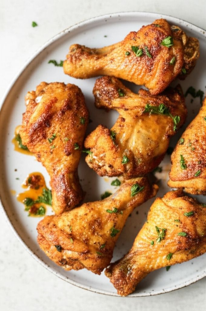 Easy Oven-Fried Chicken Legs