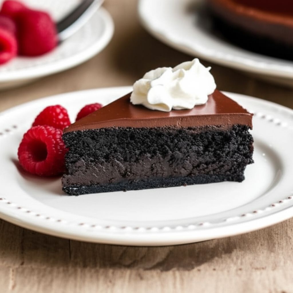 Flourless Chocolate Mousse Cake