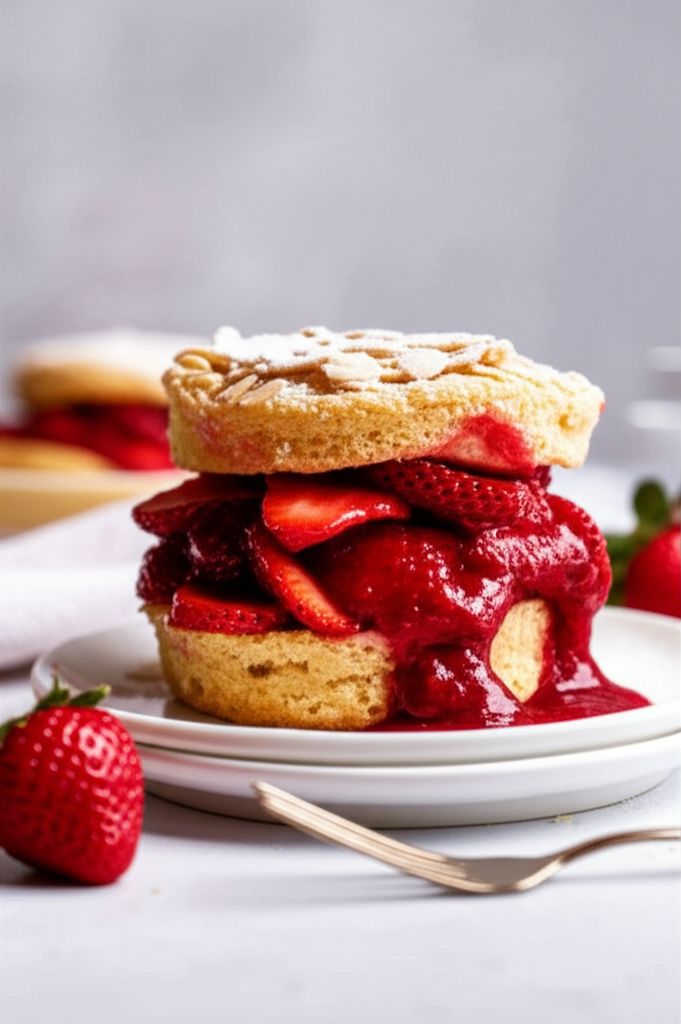 Frangipane Strawberry Shortcake