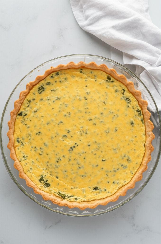 Fresh Green Chile Quiche