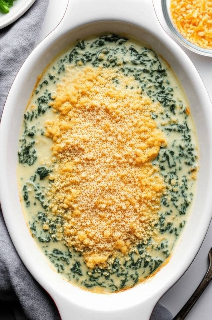 Fresh Spinach Madeline