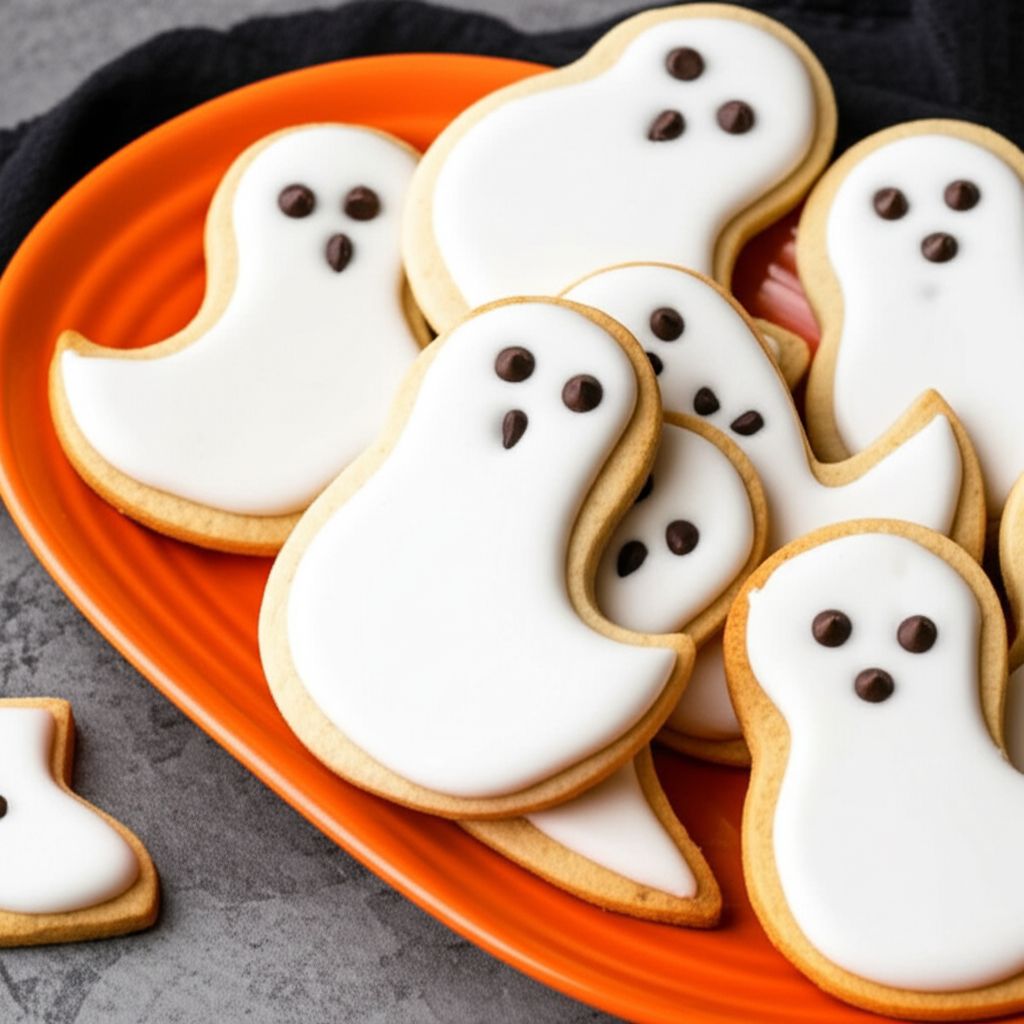 Halloween Ghost Cookies