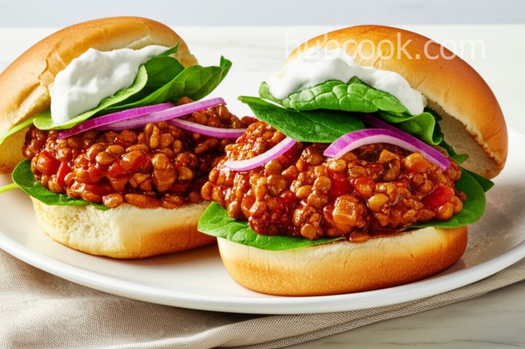 Healthy Sloppy Joes with Lentils