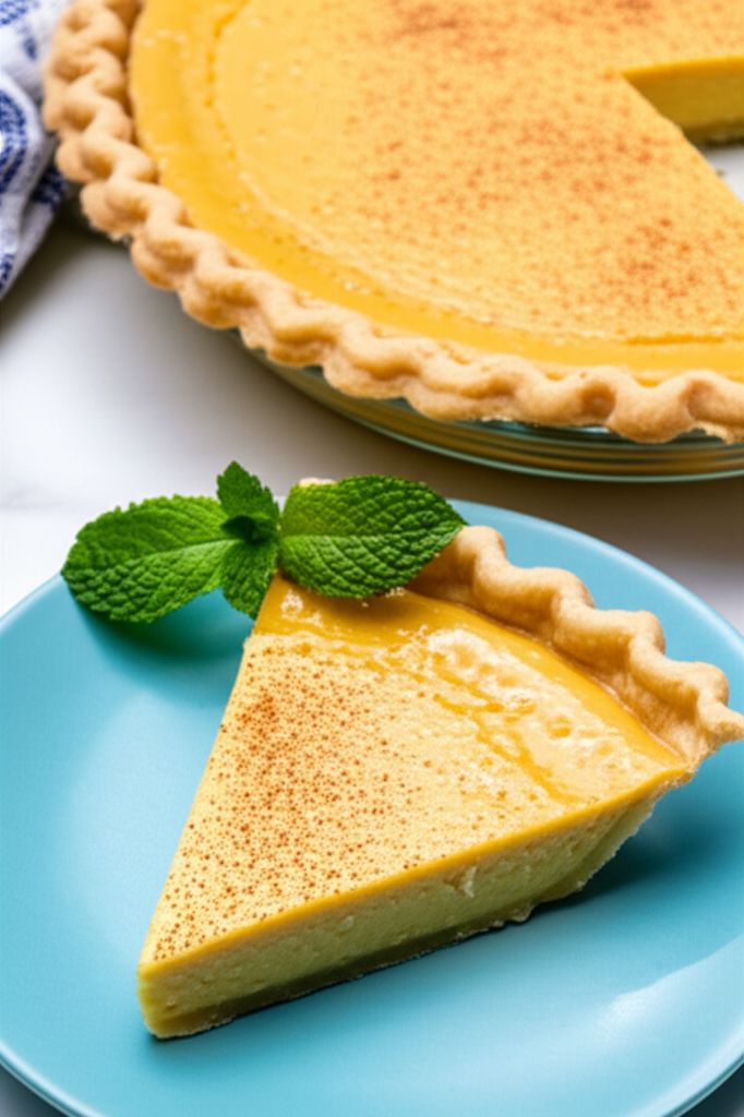 Homemade Baked Egg Custard