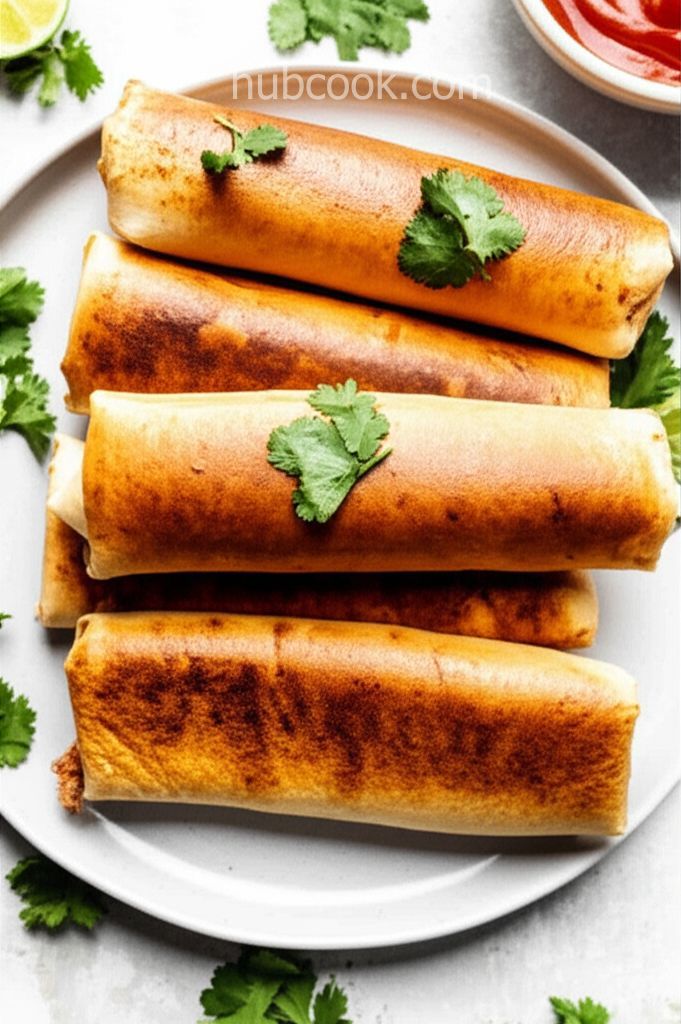 Impossible Baked Chimichangas