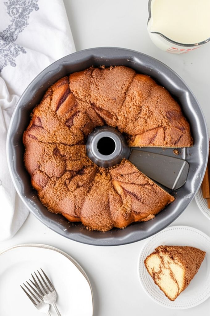 Jan's Cinnamon and Maple Swirl "Better"-Cream Coffee Cake