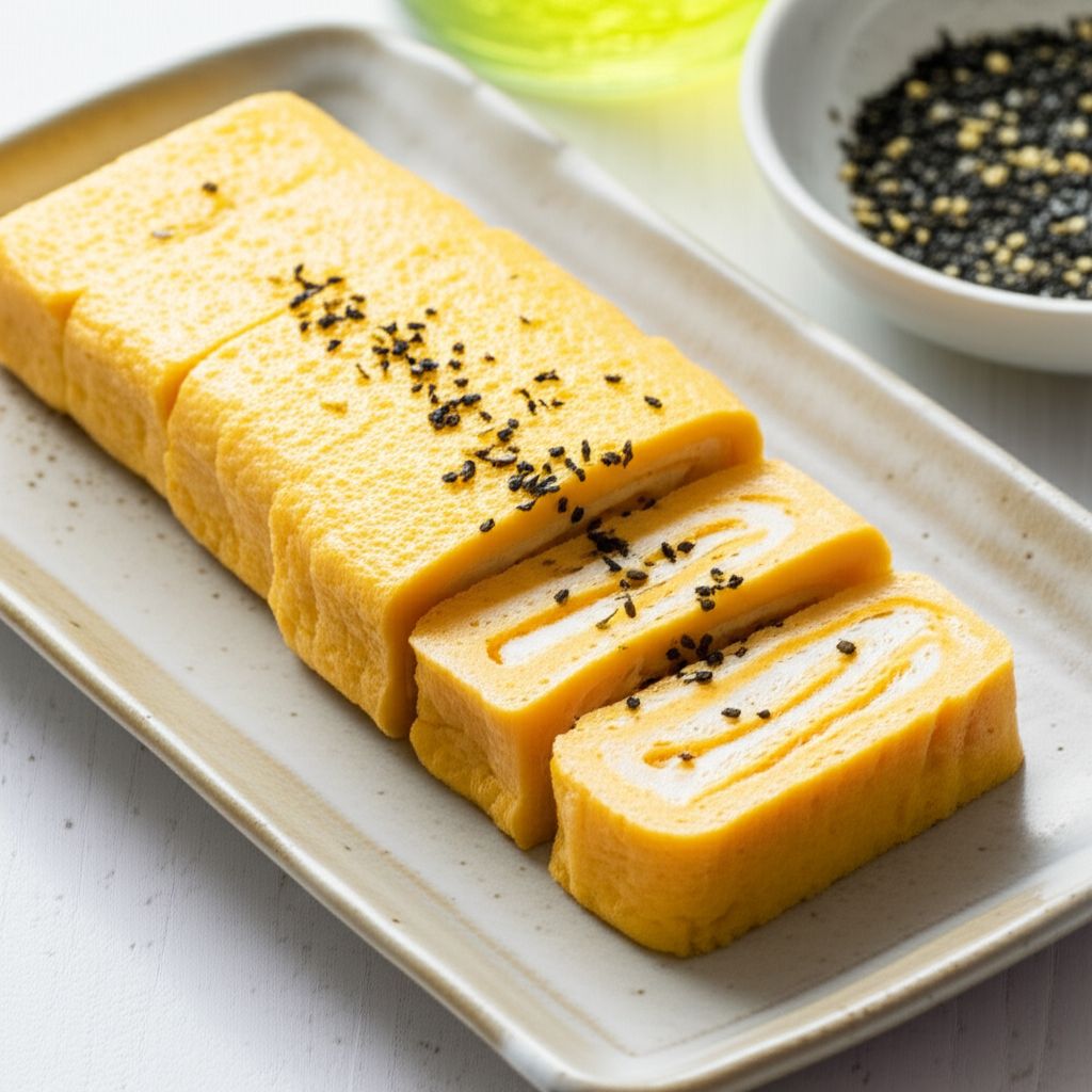 Japanese-Style Rolled Omelet (Tamagoyaki)