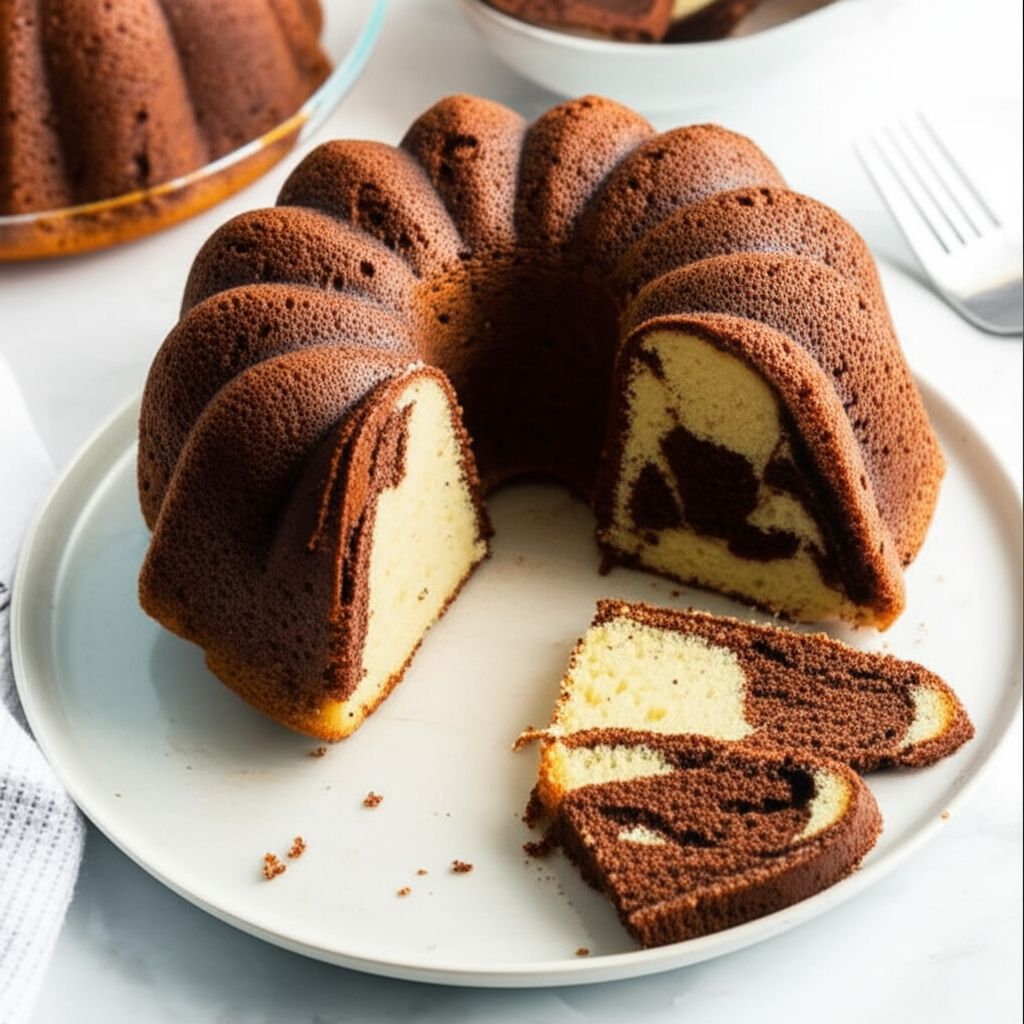 Marmorkuchen (German Marble Cake)