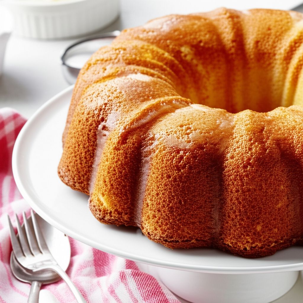 Mom's Vanilla Pound Cake
