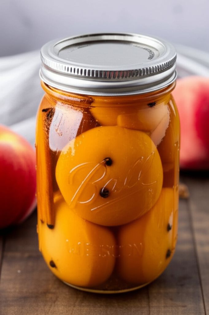Nana's Southern Pickled Peaches