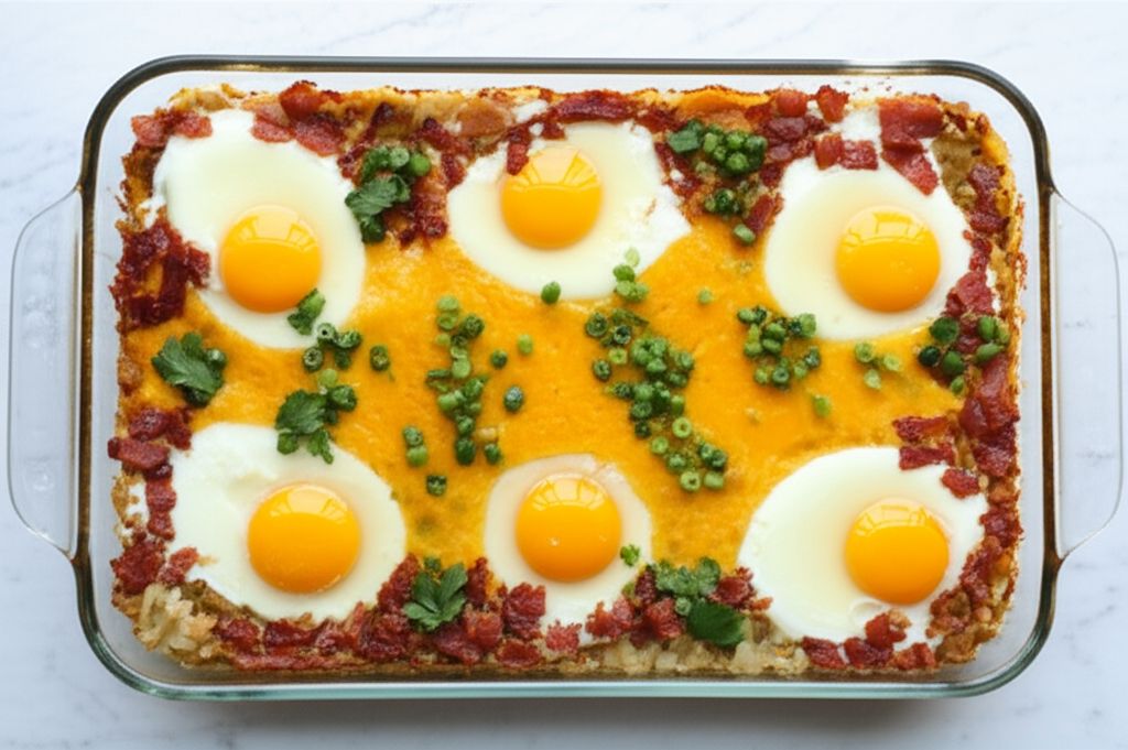 New Mexican Breakfast Casserole