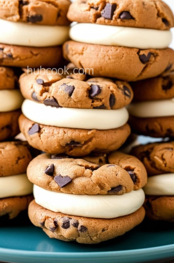 Oatmeal Cream Pies with Chocolate