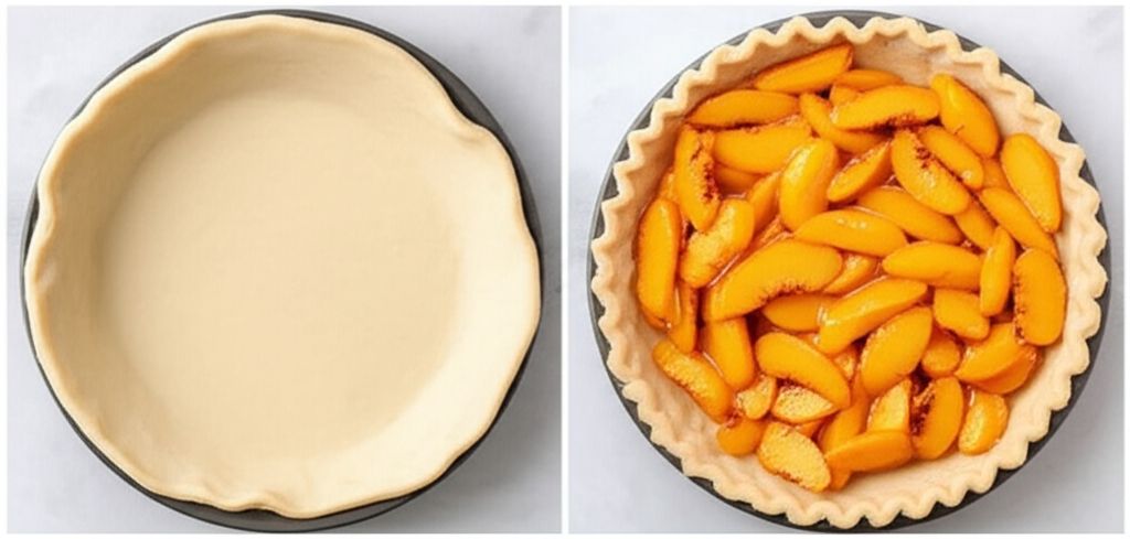 Peach Pie the Old Fashioned Two Crust Way