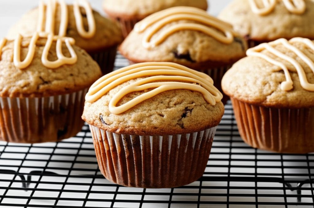 Peanut Butter Banana Muffins