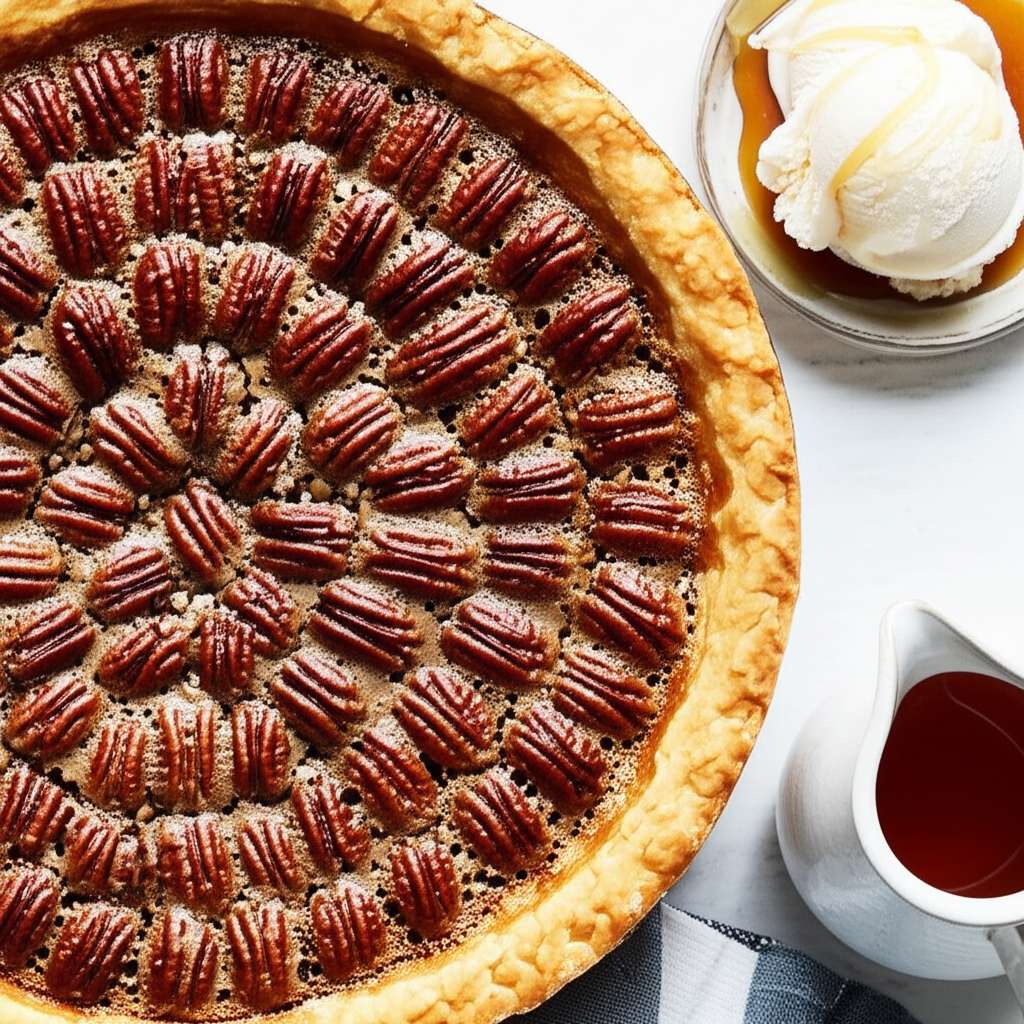 Pecan Pie with Maple Syrup