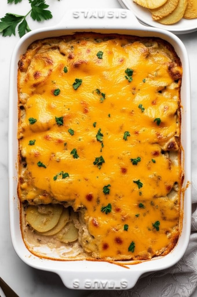 Pork Chop and Potato Casserole