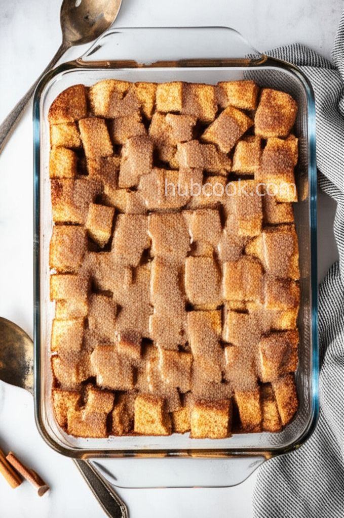 Quick and Easy Cinnamon Roll Casserole
