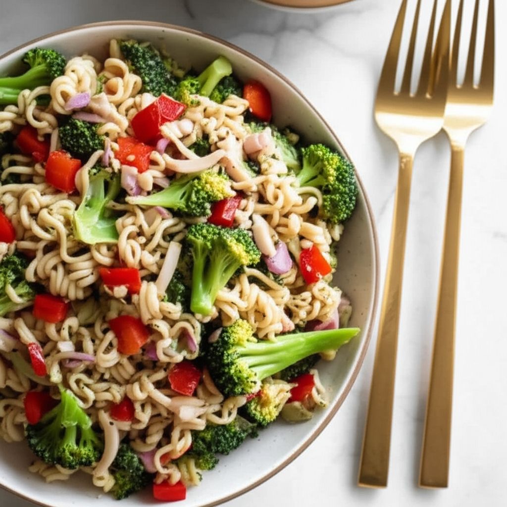Ramen Noodle Broccoli Salad