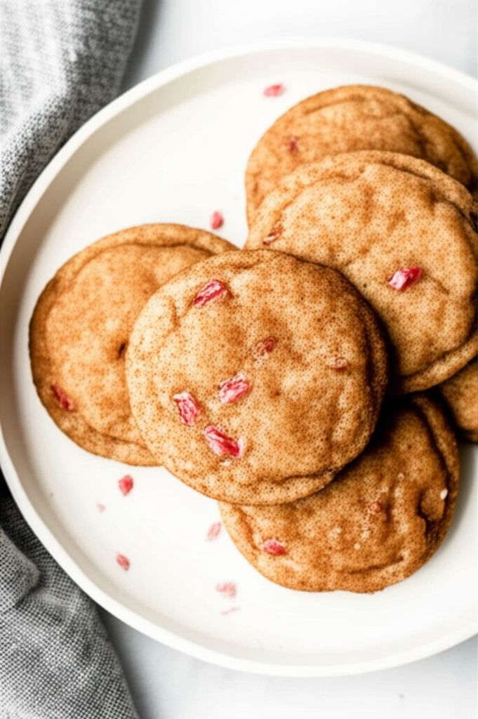 Rhubarb Snickerdoodles